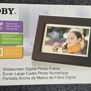 ❤️❤️Coby Black Digital Photo Frame